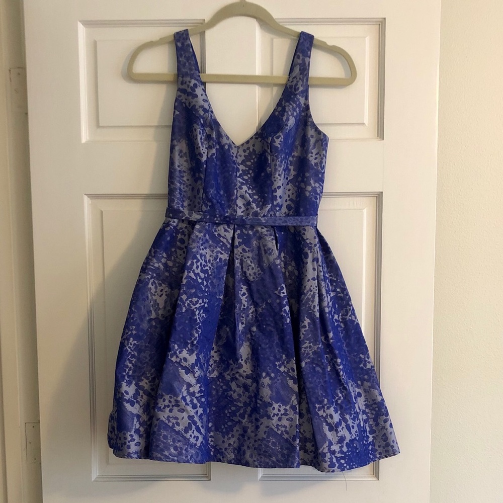 ABS blue cocktail dress